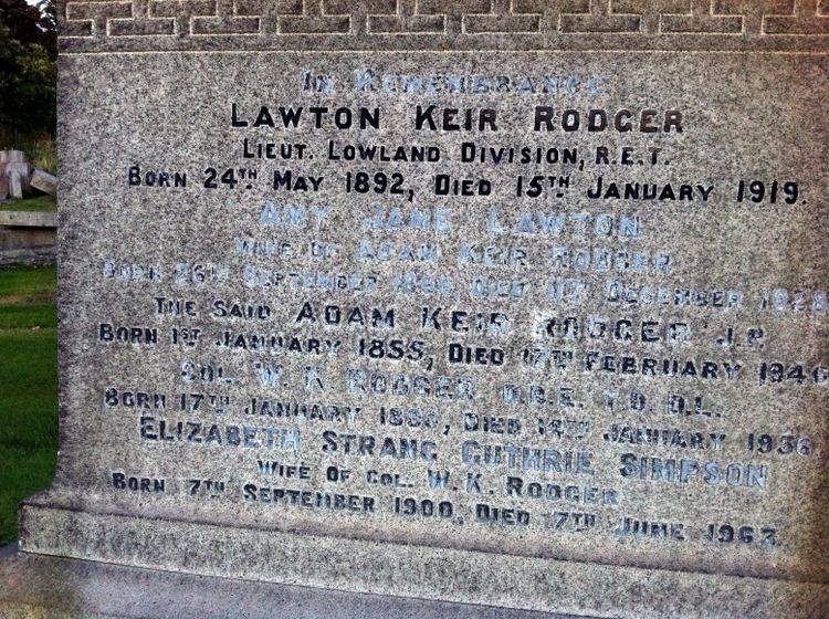 Adam Keir Rodger Adam Keir Rodger 1855 1946 Find A Grave Memorial