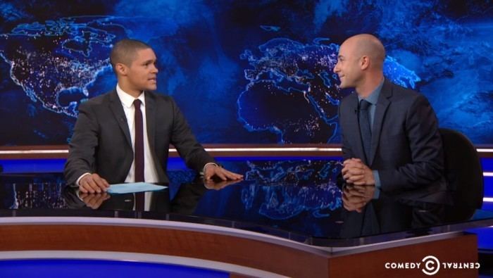 Adam Lowitt The Daily Show executive producer Adam Lowitt made his debut as