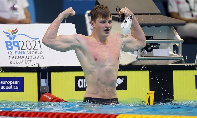 Adam Peaty Adam Peaty breaks 50m breaststroke record at European