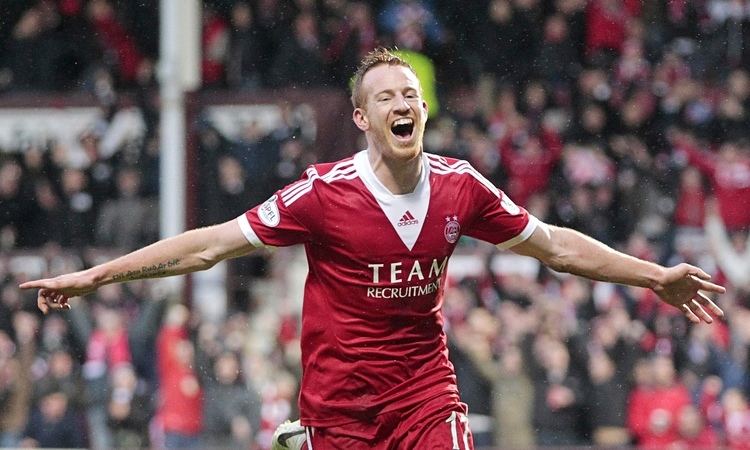 Adam Rooney Aberdeen 21 Motherwell Scottish Premiership match