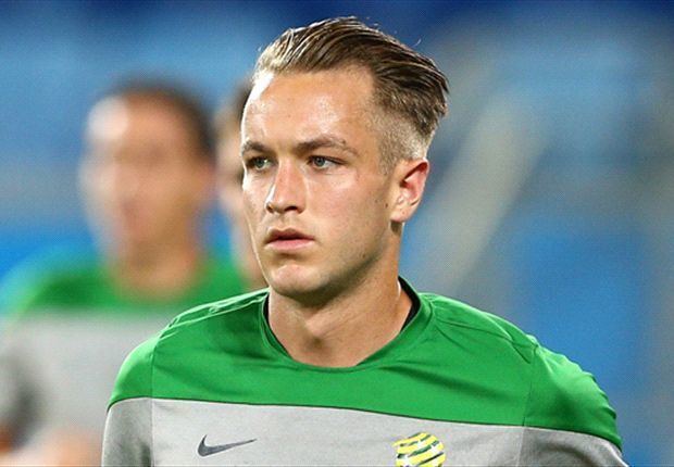 Adam Taggart World Cup Socceroo Adam Taggart targets promotion to the