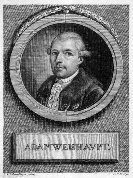 Adam Weishaupt Johan Adam Weishaupt the Founder of the Bavarian