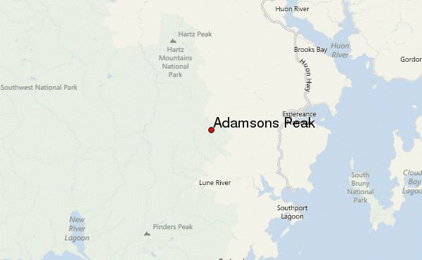 Adamsons Peak Adamsons Peak Mountain Information