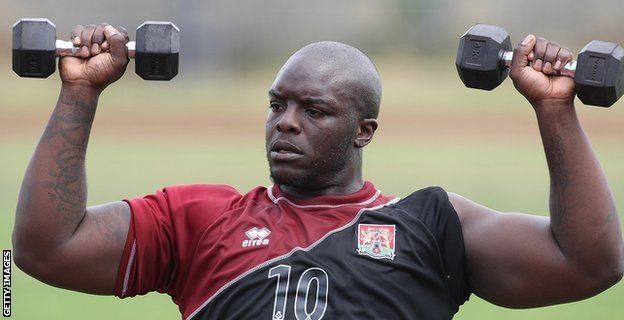 Adebayo Akinfenwa Meet The World Strongest Footballer Adebayo Akinfenwa Sports Nigeria