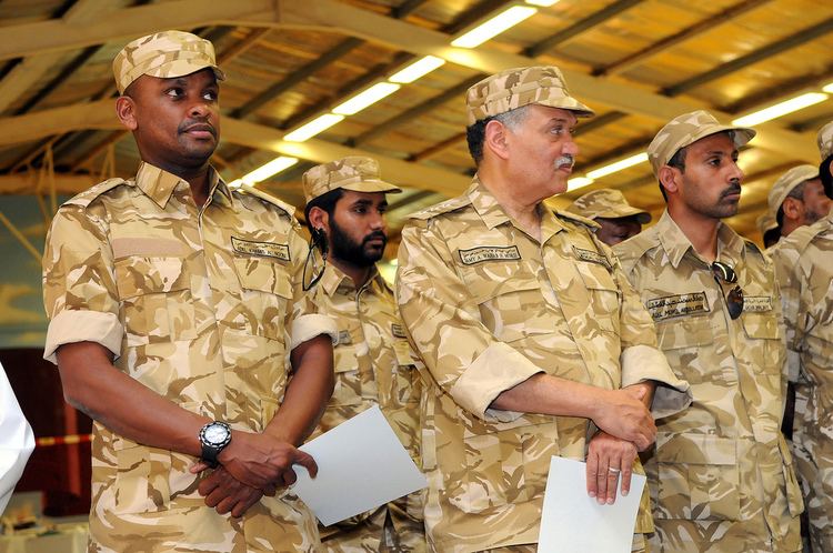Adel Khamis Qatari Army Lt Col Adel Khamis Al Noobi stands in forma Flickr