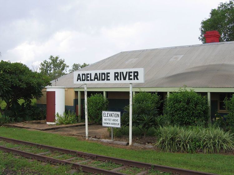 Adelaide River railway station