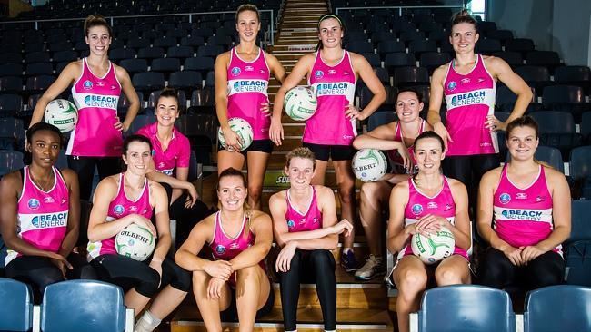 Adelaide Thunderbirds 2014 Starting Team Adelaide Thunderbirds Inspiring Netballers