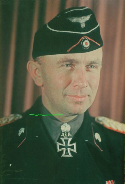 Adelbert Schulz Third Reich Color Pictures Generalmajor Adelbert Schulz