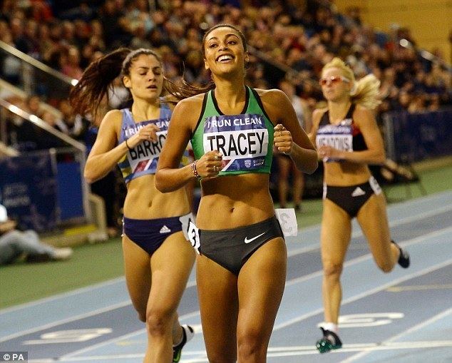 Adelle Tracey Adelle Tracey wins shock 800m gold at Indoor British Championships