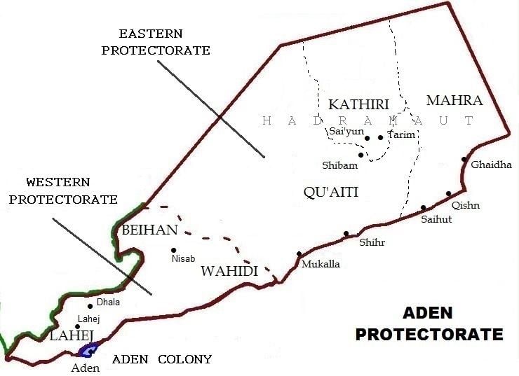 Aden Protectorate FileAden Protectorate Britishjpg Wikimedia Commons