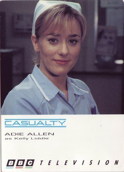 Adie Allen Casualty Adie Allen as Kelly Liddle BBC TV Pinterest Bbc tv