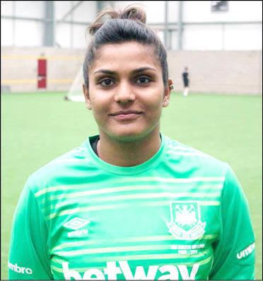 Aditi Chauhan Aditi Chauhan becomes India39s first woman to play in