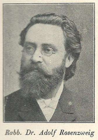 Adolf Rosenzweig Rabbi Dr Aharon Adolf Rosenzweig 1820 1918 Genealogy