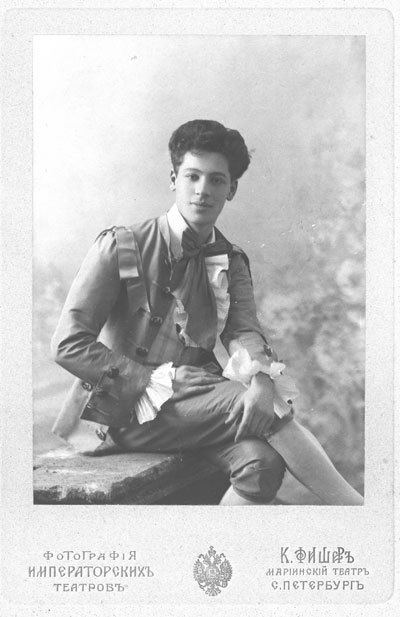 Adolph Bolm Adolph Bolm as Student