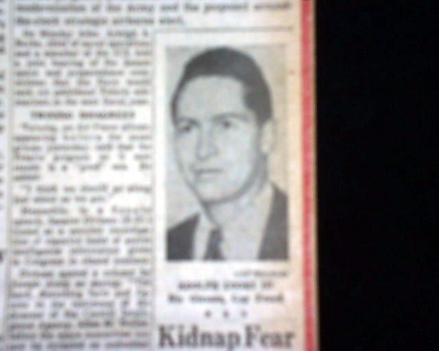 Adolph Coors III Adolph Coors III Kidnaped RareNewspaperscom
