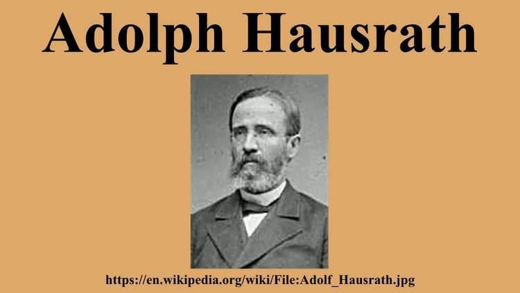 Adolph Hausrath Adolph Hausrath YouTube