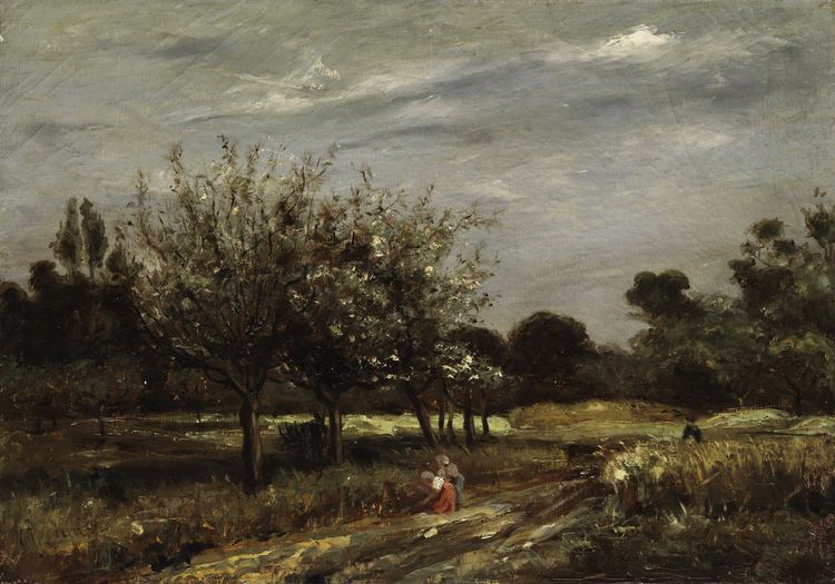 Adolphe Appian FileAdolphe Appian Landschaft mit Obstbumenjpg