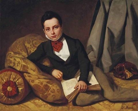 Adolphe Brune Portrait dun adolescent juif by Adolphe Brune on artnet