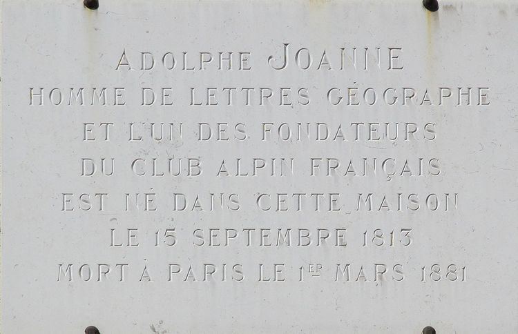 Adolphe Joanne Adolphe Joanne Wikipedia