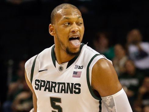 Adreian Payne Adreian Payne does it up at Michigan State39s College GameDay