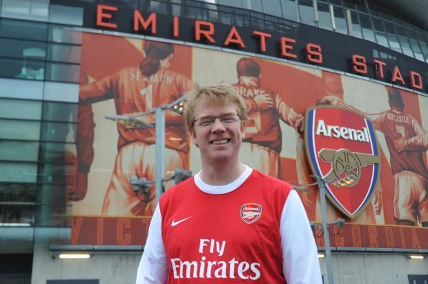 Adrian Durham Anorak Adrian Durham39s Devotion To Arsenal Sets The