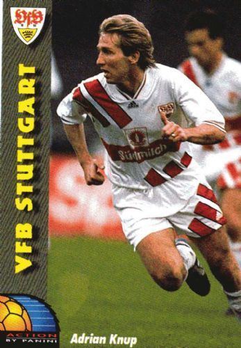 Adrian Knup VfB STUTTGART Adrian Knup 104 PANINI Fussball 94 Football Trading Card