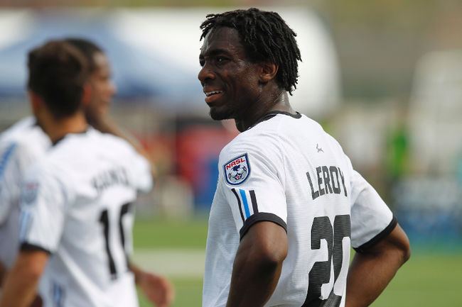 Adrian LeRoy Professional soccer player Adrian LeRoy returns to where is all