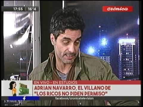 Adrián Navarro Todo el Show Nos visita Adrin Navarro el villano de Los Ricos no