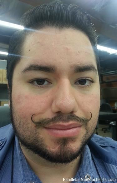 Adrian Serrano Handlebar Moustache Survey by Adrian Serrano of California