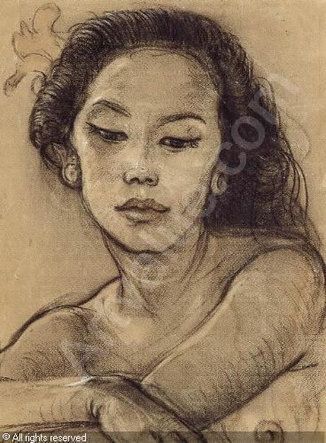 Adrien-Jean Le Mayeur Portrait of Ni Pollok sold by Christie39s Singapore on