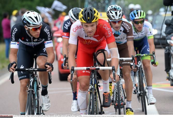 Adrien Petit Adrien Petit suffering through debut Tour de France Cyclingnewscom