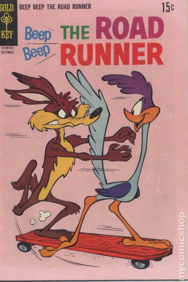 Adventures of the Road Runner Beep Beep the Road Runner 1966 Gold Key comic books 19561969