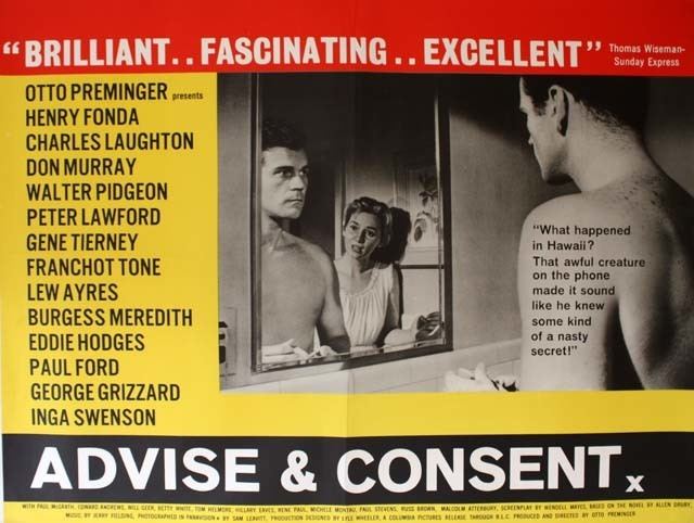 Advise %26 Consent (film) movie scenes Advise Consent