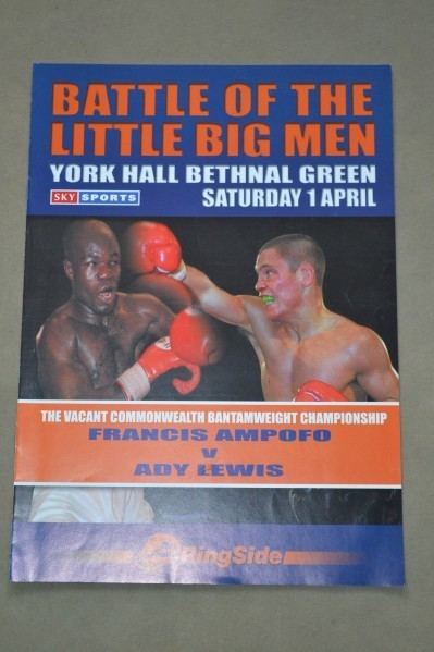 Ady Lewis Francis Ampofo Vs Ady Lewis British And Commonwealth Bantamweight