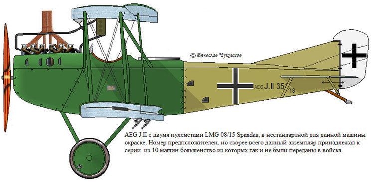 AEG J.I WINGS PALETTE AEG JIJII Germany WWI