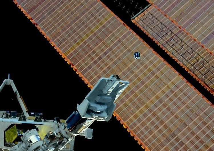 AESP-14 AESP14 CubeSat deployed from ISS AMSATUK