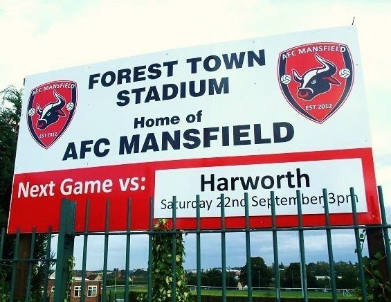 A.F.C. Mansfield THE66POW AFC Mansfield 6 v Harworth Colliery Institute 1 CMFL North