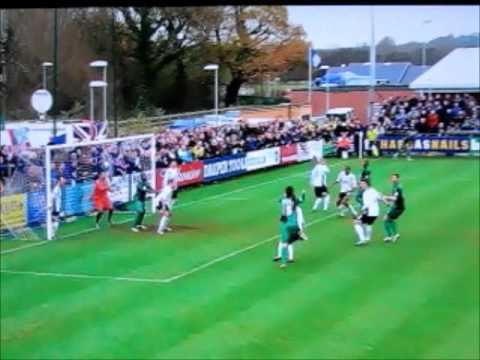 A.F.C. Totton AFC Totton V Bristol Rovers Byron Anthony Goal 04 YouTube