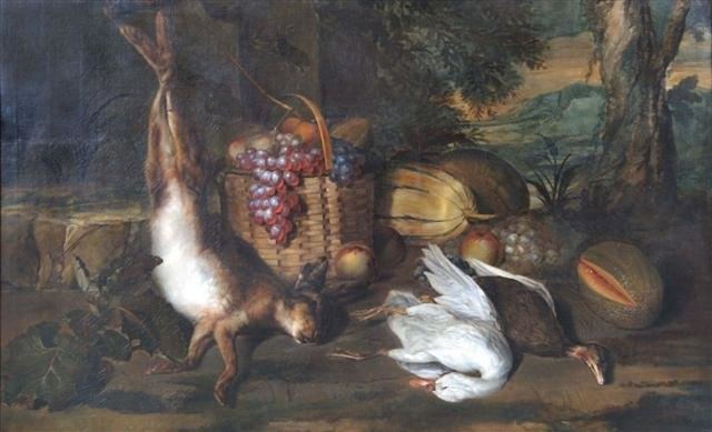 Agatha van der Mijn FileAgatha van der Mijn Stilllife of a dead harejpg Wikimedia