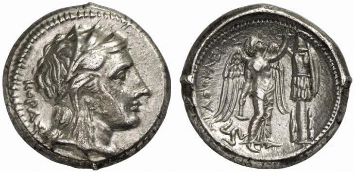 Agathocles of Syracuse GREEK COINS SICILY SYRACUSE Agathocles king 317289 BC