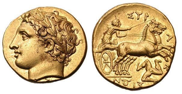 Agathocles of Syracuse Sicily Syracuse Agathokles Ancient Greek Coins WildWindscom
