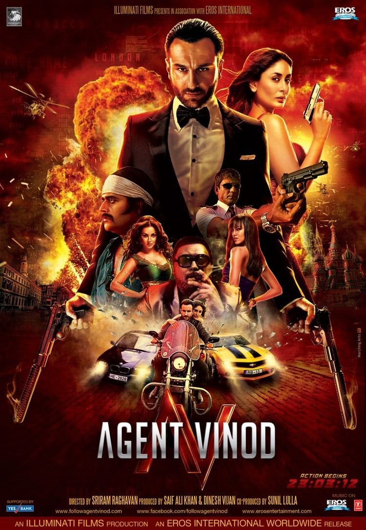 Agent Vinod (2012 film) Agent Vinod Hindi Movie Review Rating Saif Ali Khan
