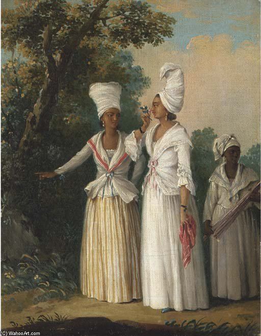 Agostino Brunias The hierarchy of Colonial Society Caribbean Painters