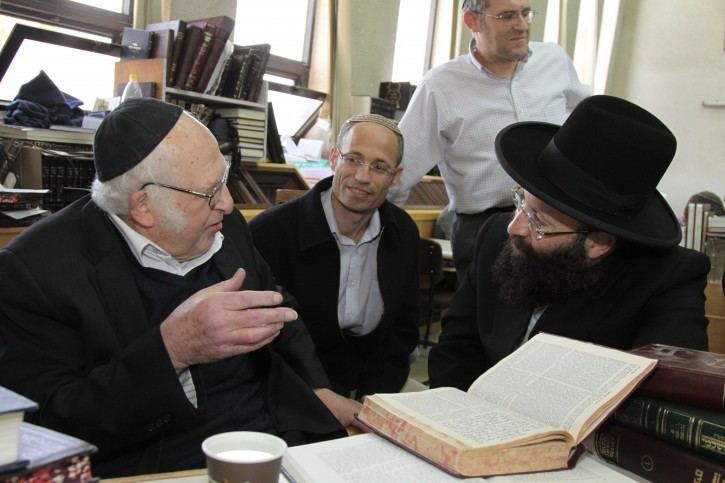 Aharon Lichtenstein Jerusalem Rabbi Aharon Lichtenstein Modern Orthodox