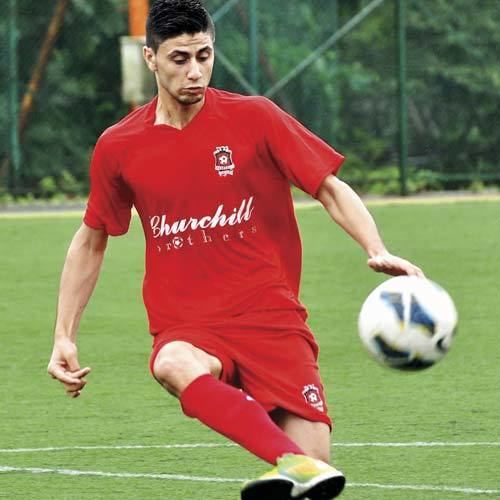 Ahmad Al Kaddour Syrian football striker Amad Ahmad Al Kaddour urges Indians to pray