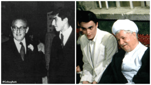 Ahmad Khomeini Khomeini and Pahlavis of the World Golbarg Bashi