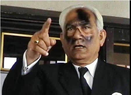 Ahmad Raza Khan Kasuri Black Painted Face of Ahmad Raza Kasuri May be it39s time