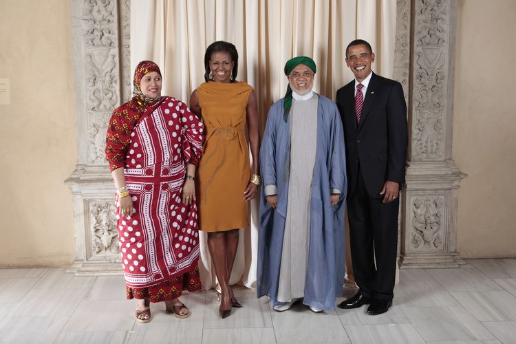Ahmed Abdallah Mohamed Sambi FileAhmed Abdallah Mohamed Sambi with Obamasjpg