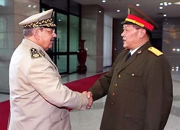 Ahmed Gaid Salah China Algeria to expand military coop