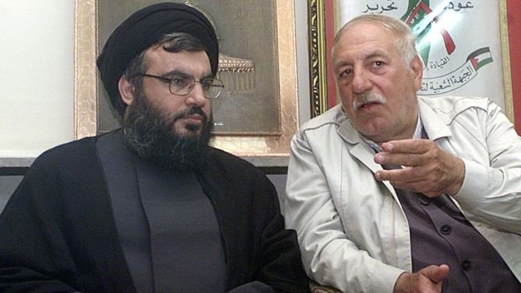 Ahmed Jibril PFLPGC chief says Syria Iran Hezbollah armed Hamas